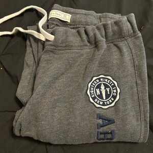 Abercrombie & Fitch Kids Charcoal Joggers
